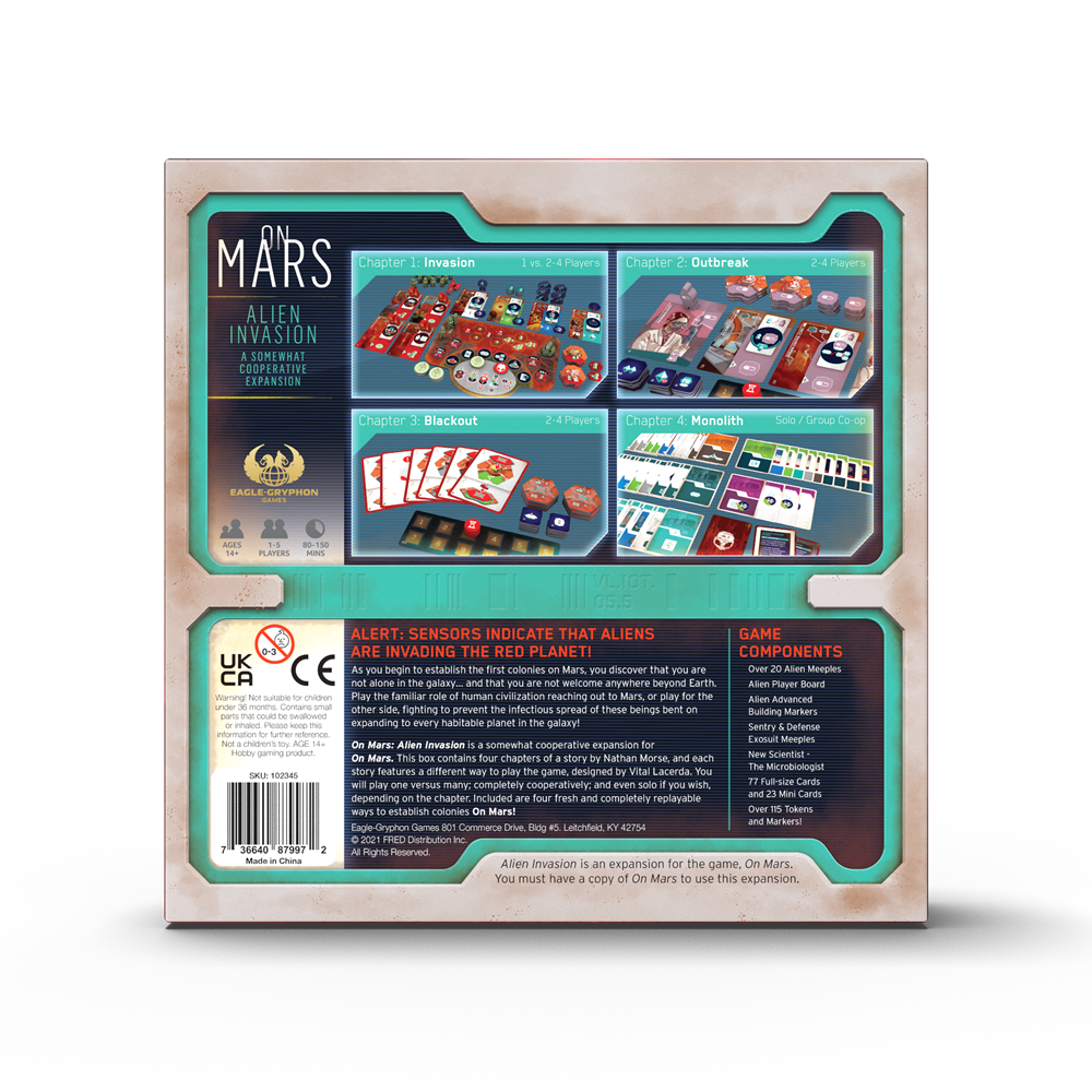 On Mars : Alien Invasion Expansion